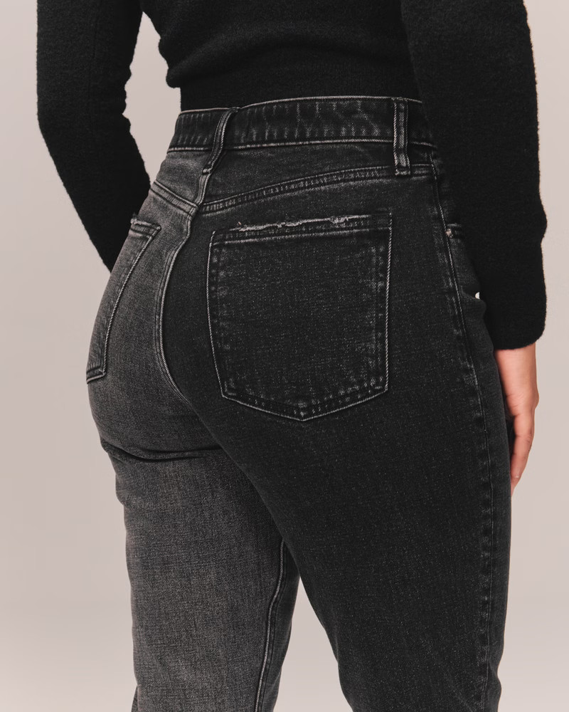 Curve Love High Rise Skinny Jeans | Abercrombie & Fitch (US)