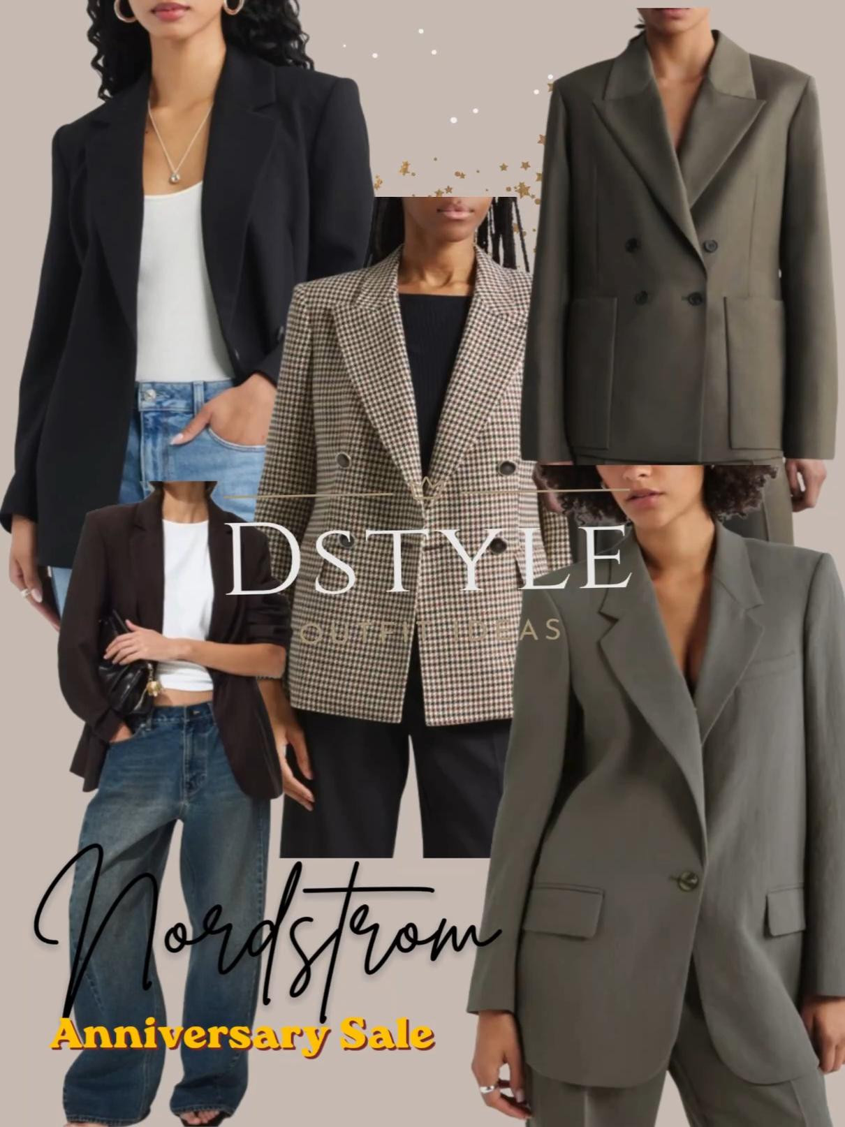 Nordstrom Anniversary Sale: Best Blazers to Scoop Up! 🏷️

Elevated tailoring is an absolute staple for transitional fall style. From classic black and plaid houndstooth to versatile deep olive/khaki tones, these structured blazers are the ultimate wardrobe workhorses.

✨ Styling tip: Pair with your favorite denim, a crisp white tee, or sleek tailored trousers for an effortlessly chic look.

#NSale #NordstromAnniversarySale #FallFashion #StylingInspo #CapsuleWardrobe 

 #LTKootd #LTKSaleAlert #LTKWorkwear