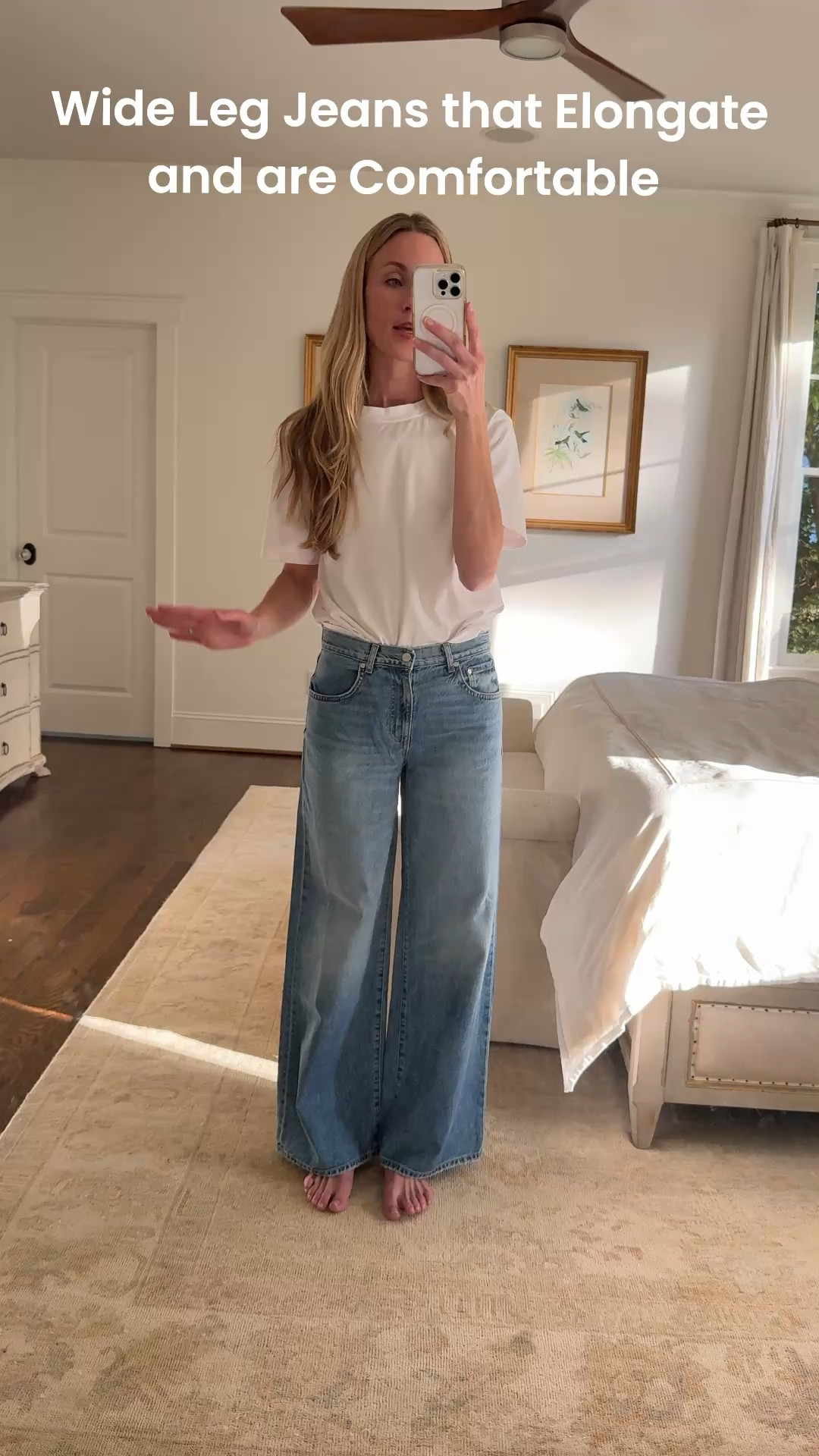 Linked similar from Pistola 20% off today! If you do invest in these TWP Tiny Dancer jeans, they run a touch roomy but I am wearing my true size.

TWP jeans, light wash jeans, wide leg jeans, light wash wide leg jeans, summer jeans, spring jeans, Pistola jeans

#LTKgrwm #LTKootd #LTKSeasonal