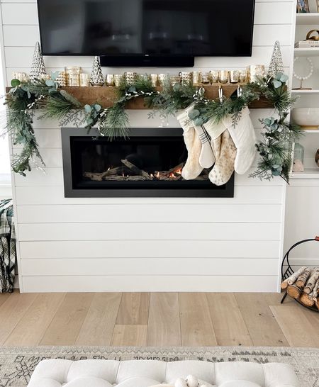 Recreate this mixed metal and surf textures Christmas mantle.

#LTKhome #LTKHoliday #LTKU