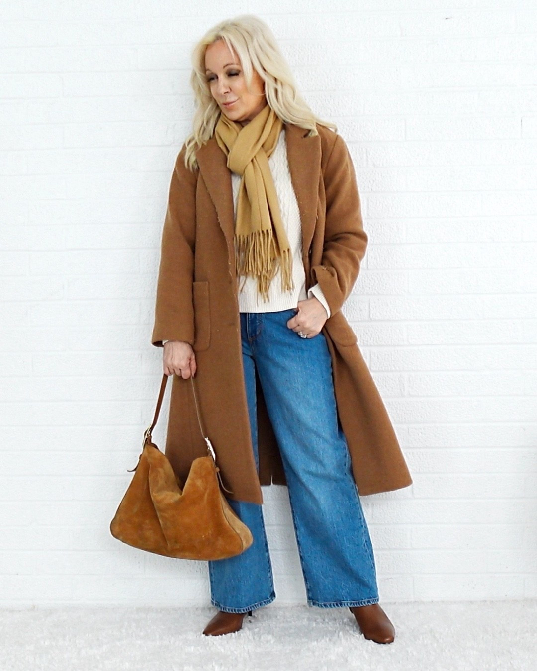 Savoring the last few days of wearing a winter coat. Similar coat linked. ￼

#LTKOver40 #LTKSeasonal #LTKPetite