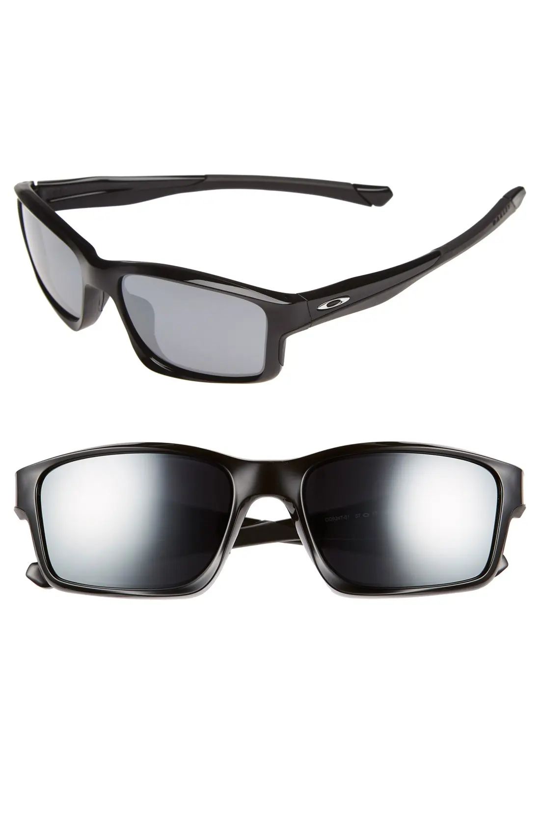 57mm Chainlink Rectangle Sunglasses | Nordstrom Rack