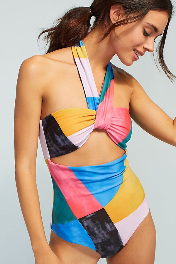 Mara Hoffman Cleo Cut-Out One-Piece Swimsuit | Anthropologie (US)