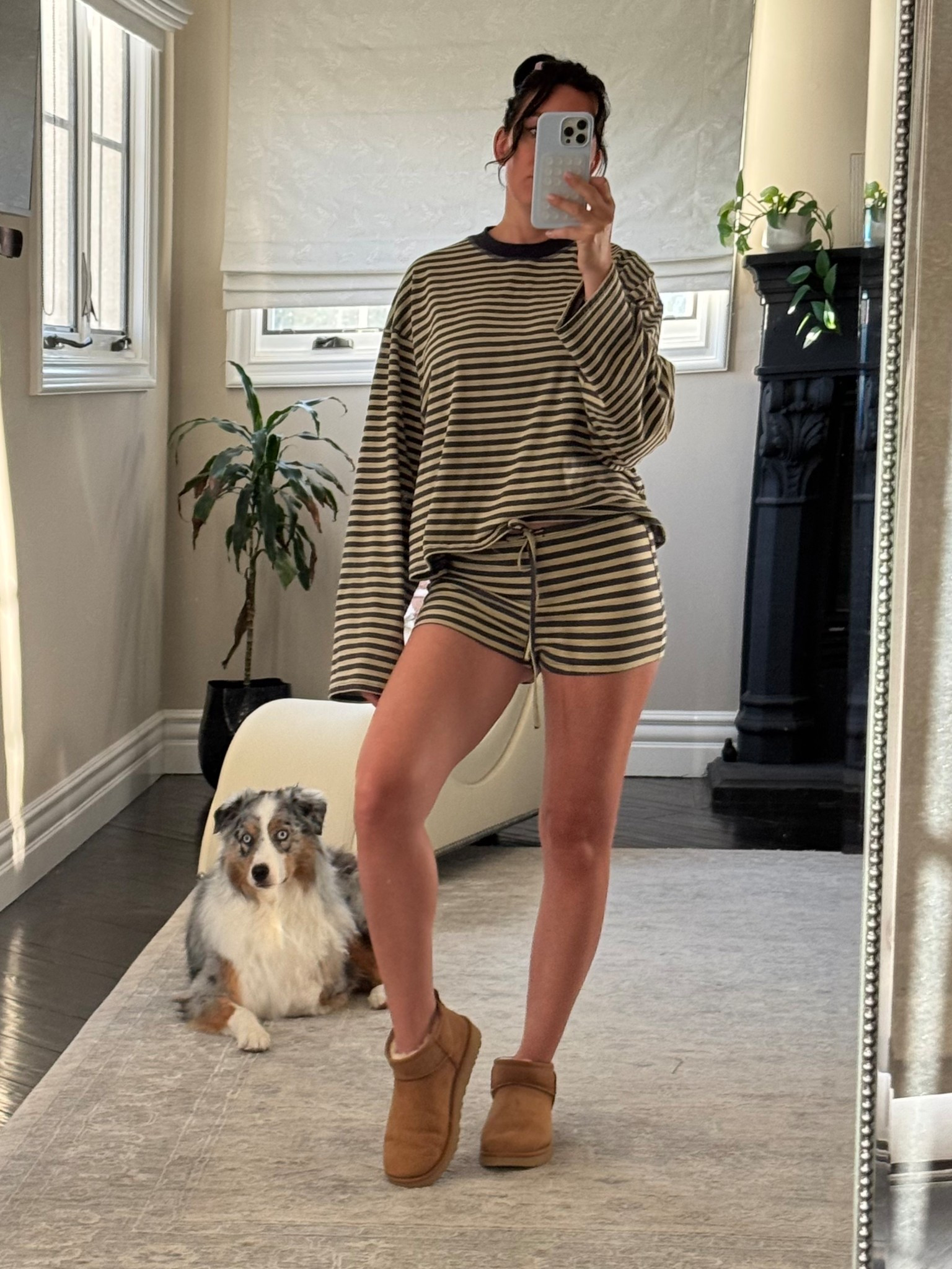 Living in this set lately.  There’s something about matching sets that feels more polished and this one if perfect for transitioning from hot weather to fall.  Wearing small. 

#LTKTravel #LTKStyleTip #LTKFindsUnder100