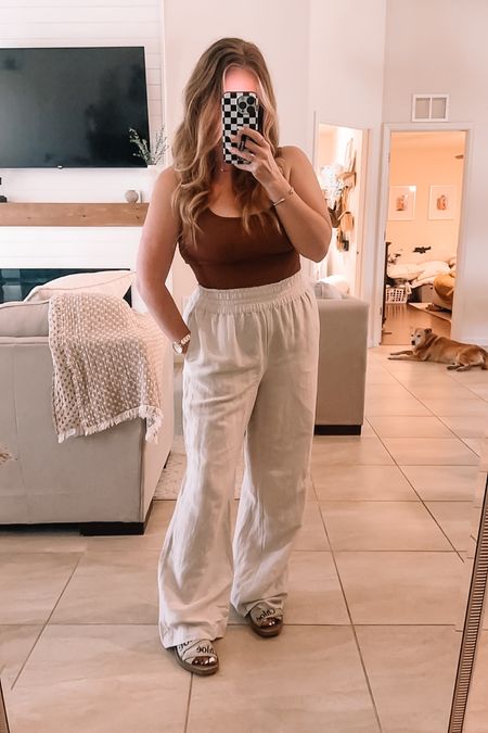 Spring Neutral Outfit 

Linen pants are old from H&M so linking similar 

Amazon | Summer OOTD | date night | spring fashion | neutral outfit | bodysuit | linen pants | dinner date outfit | brunch outfit | skims dupe

 

#LTKmidsize #LTKstyletip #LTKfindsunder50