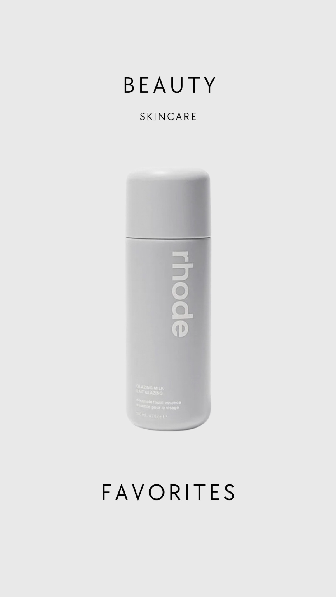 Rhode Glazing Milk is a staple in my routine. Great for dry and dehydrated skin. 

Rhode | skincare | milky toner | hydrating toner | skincare routine 


#LTKBeauty #LTKFindsUnder50