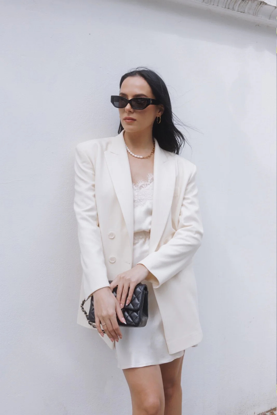 The Tori | Cream Boyfriend Blazer | Sinead Keary