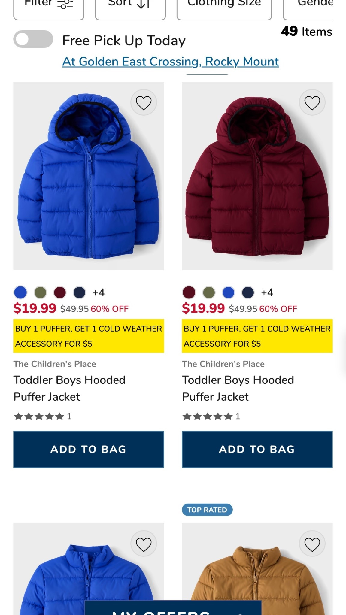 Children’s place puffer jackets 

#LTKKids #LTKStyleTip #LTKBaby