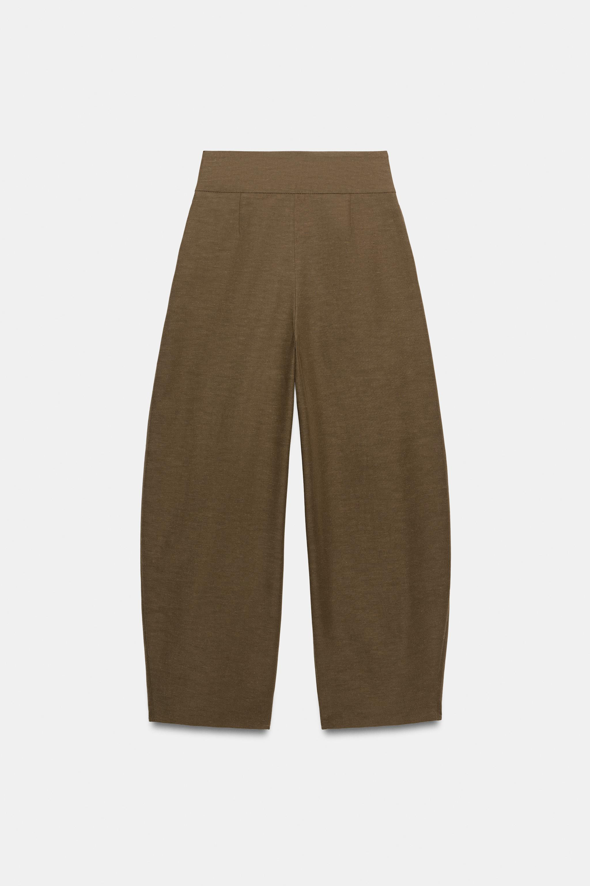 PLEATED BALLOON PANTS | Zara US