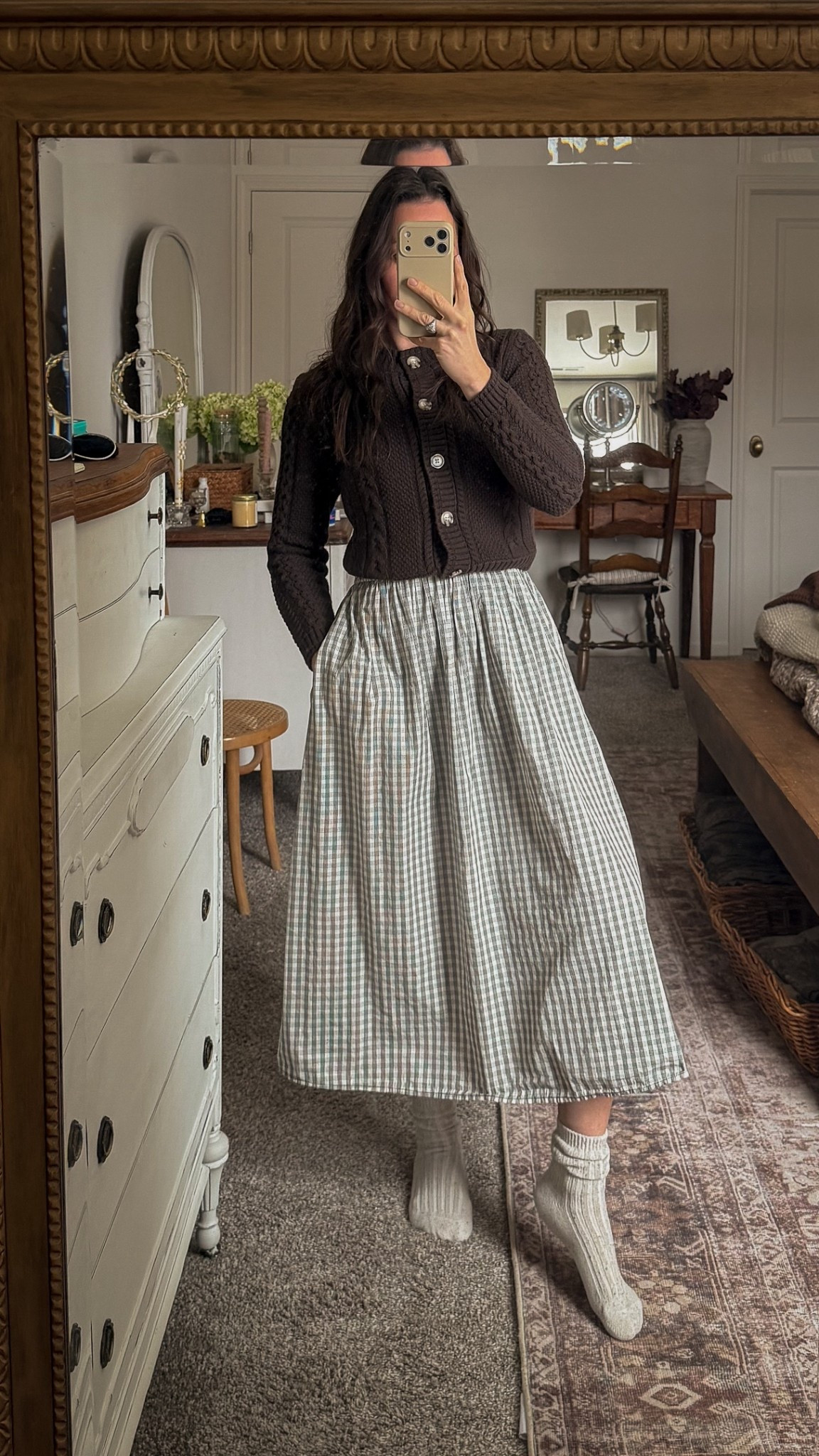 Plaid 100% cotton dress with pockets 

#LTKmomlife #LTKgrwm #LTKootd