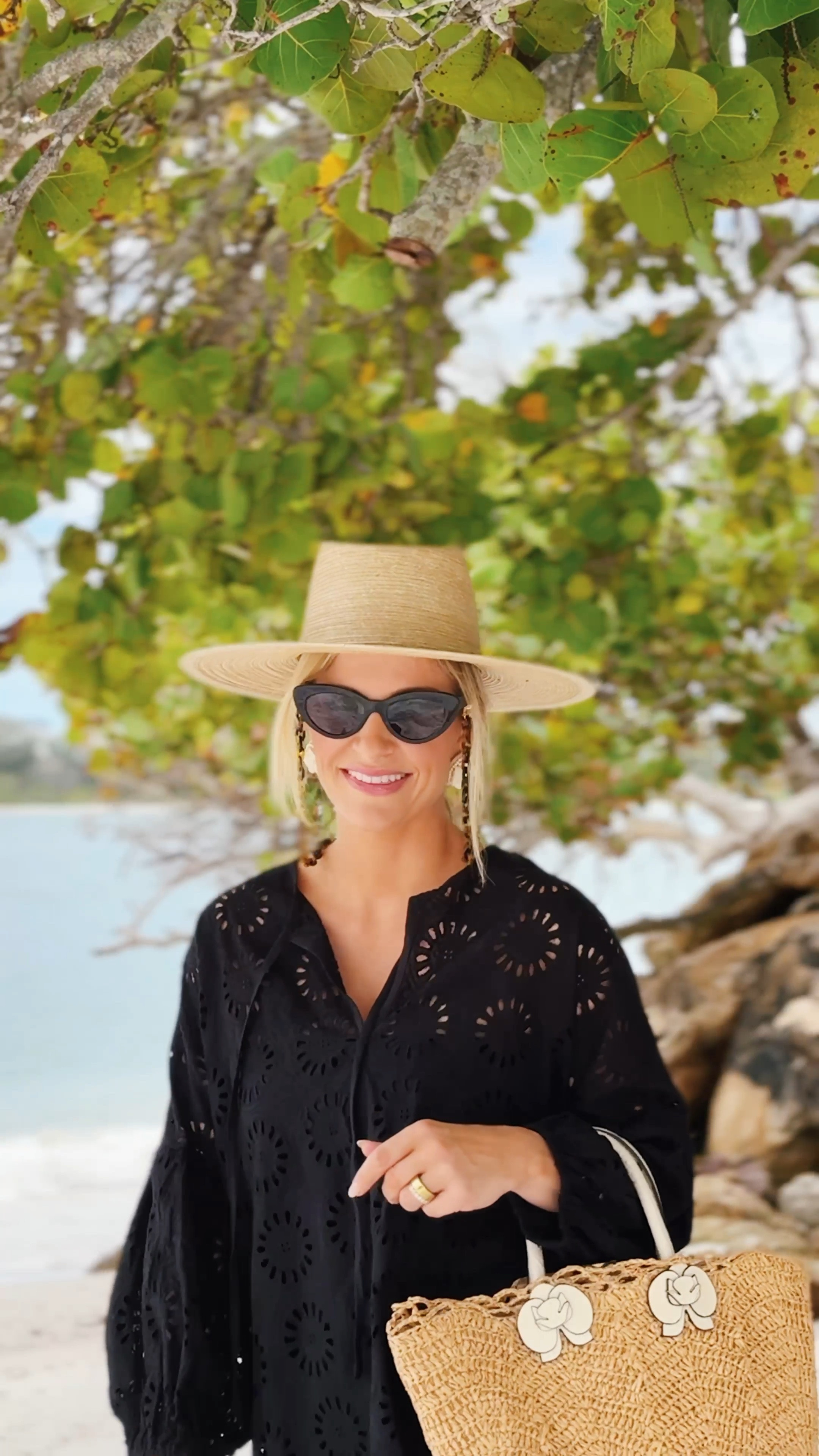 Beach coverup. Beach style. Vacation outfit. Spring break style. 

#LTKtravel #LTKover40 #LTKSeasonal