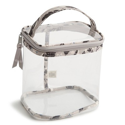 Vera Bradley Women's Outlet Clear Square Lotion Bag Stamped Irises | Target