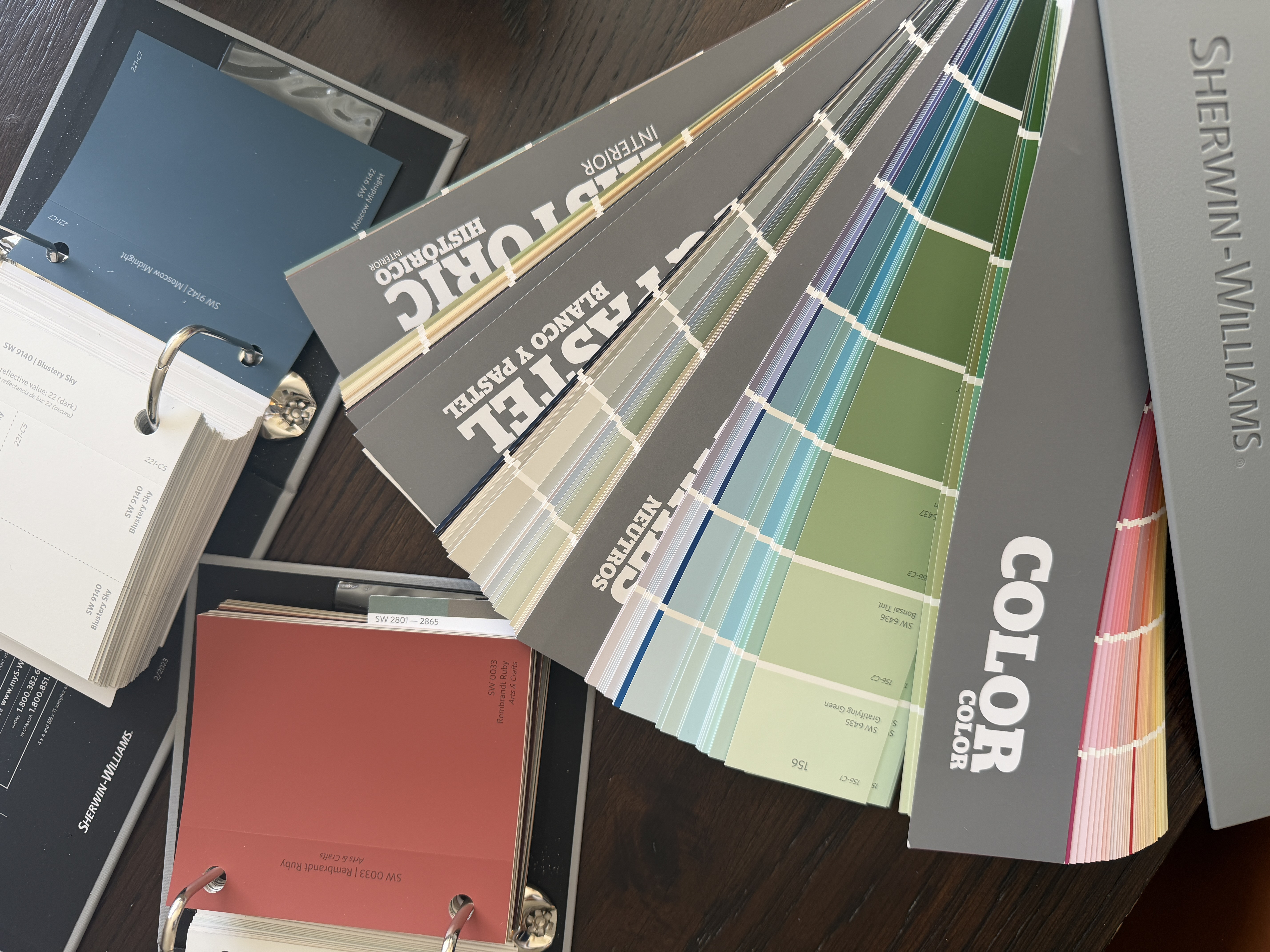 Decisions, decisions! A fan deck can be overwhelming, but it doesn't have to be.  Two things I recommend before narrowing down your paint choices: 1) Gather inspiration from Pinterest, Google, social media, magazines, etc. and 2) Consider your whole-home color palette — you want it to all work together in harmony.

#paint #paintcolor #paintsample #sherwinwilliams #interiorpaint #wallpaint #homedesign #homestyling #interiordesign #painttips 

 #LTKOver40 #LTKHome #LTKSaleAlert