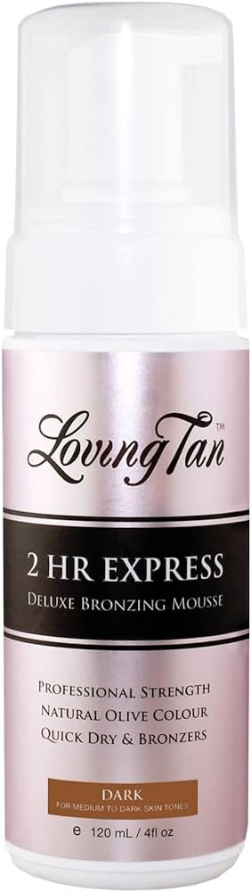 Loving Tan 2 HR Express Mousse - Dark | Amazon (US)