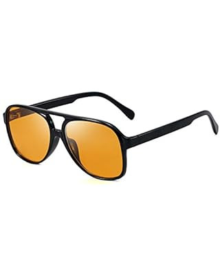 TIANYESY Classic Vintage Aviator Sunglasses for Women Men Large Frame Retro 70s Sunglasses | Amazon (US)