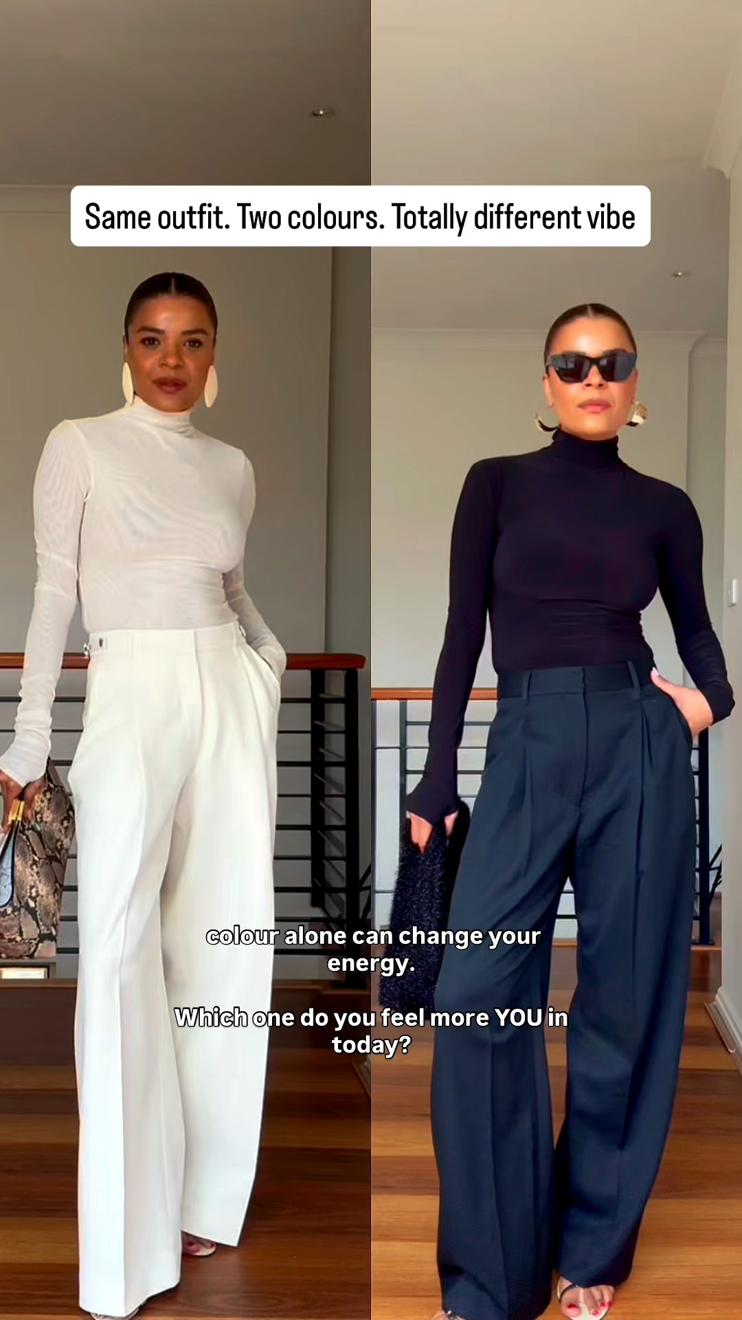 Same outfit. Two colours. Totally different vibes. 

#LTKFashionMonth