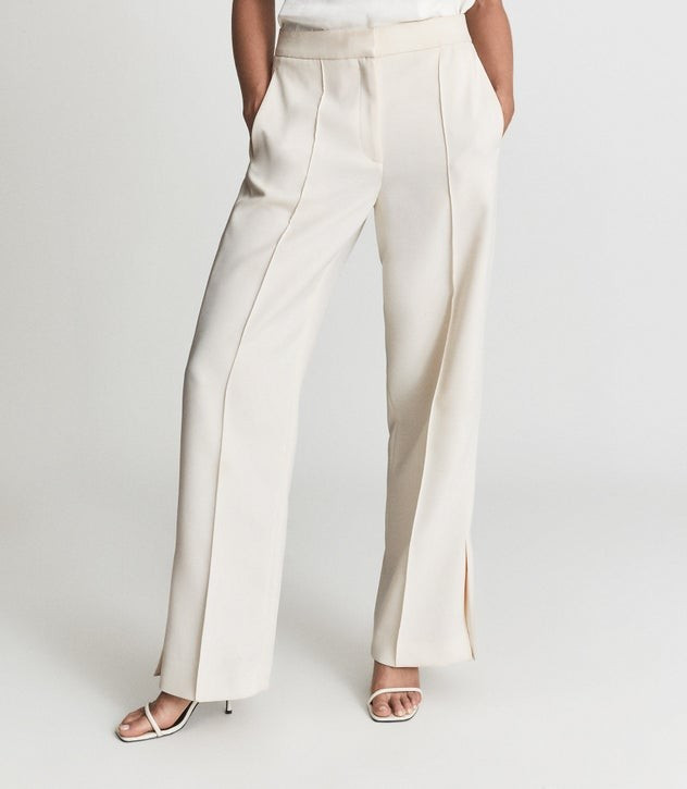 WIDE LEG TAILORED TROUSERS | Reiss (Global - Non UK)