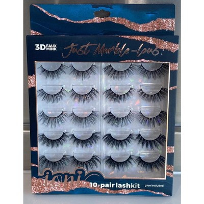 Ioni 10 Pairs Just Marble-Lous! faux mink lashes | Target