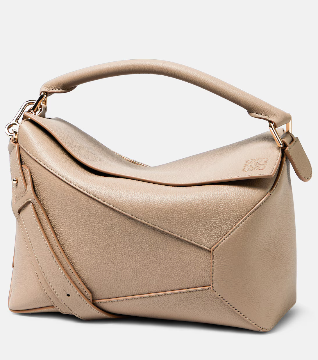 Puzzle Edge leather shoulder bag | Mytheresa (UK)