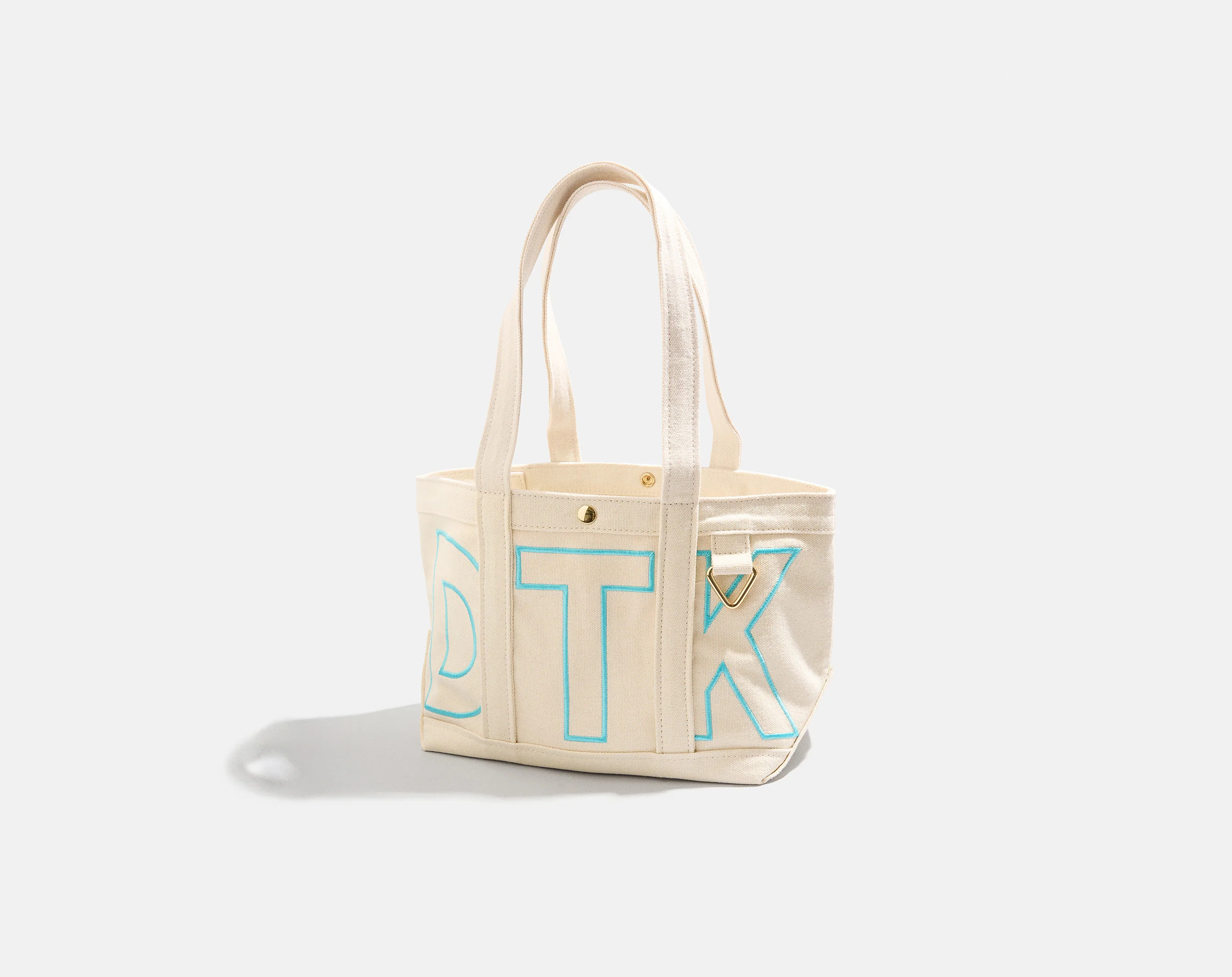 Custom Alpha Tote - Natural Sand | BaubleBar