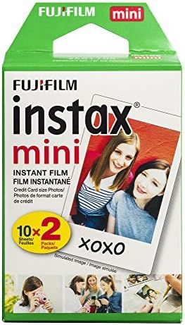 Amazon.com : Fujifilm Instax Mini Instant Film Twin Pack (White) : Electronics | Amazon (US)