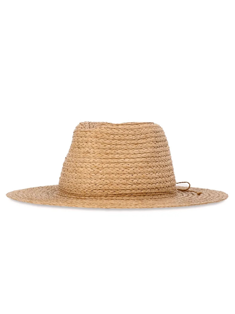 Time and Tru Women\u2019s Straw Fedora, One Size | Walmart (US)
