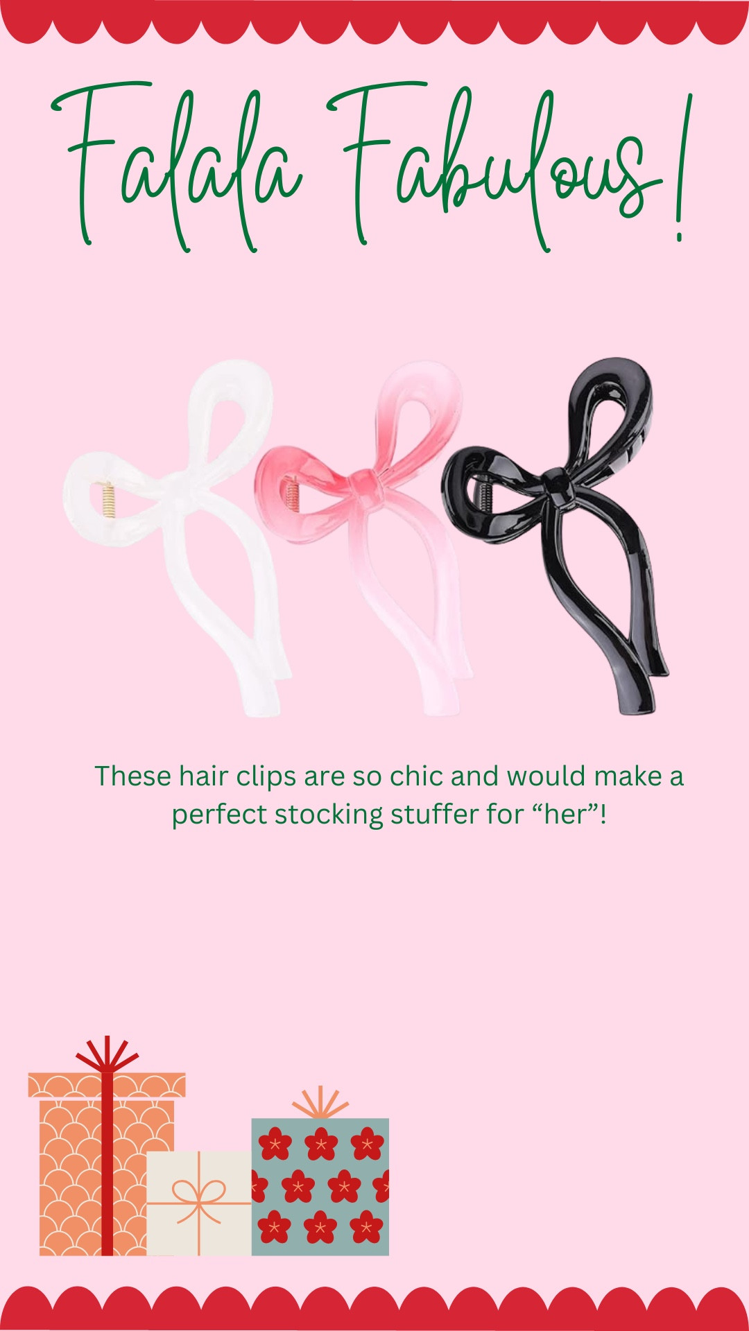 Stocking stuffers- the cutest claw clips for her 🎀

#LTKGiftGuide #LTKHoliday #LTKCyberWeek