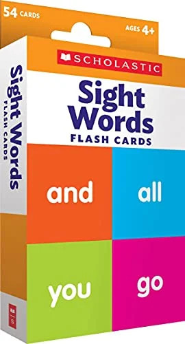 Sight Words Flash Cards (Ages 4+) | Walmart (US)