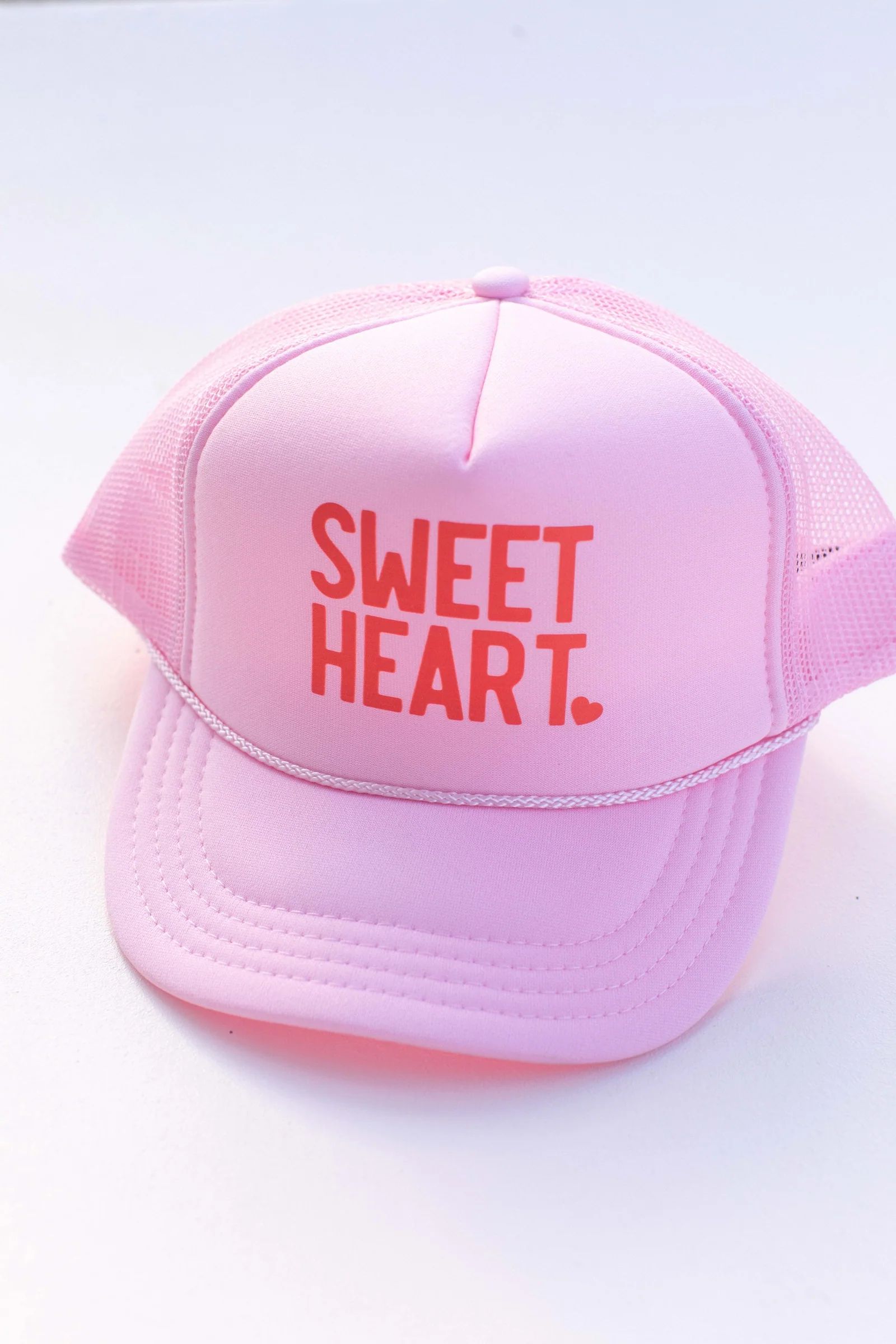 Sweetheart Trucker Hat | Pink possum