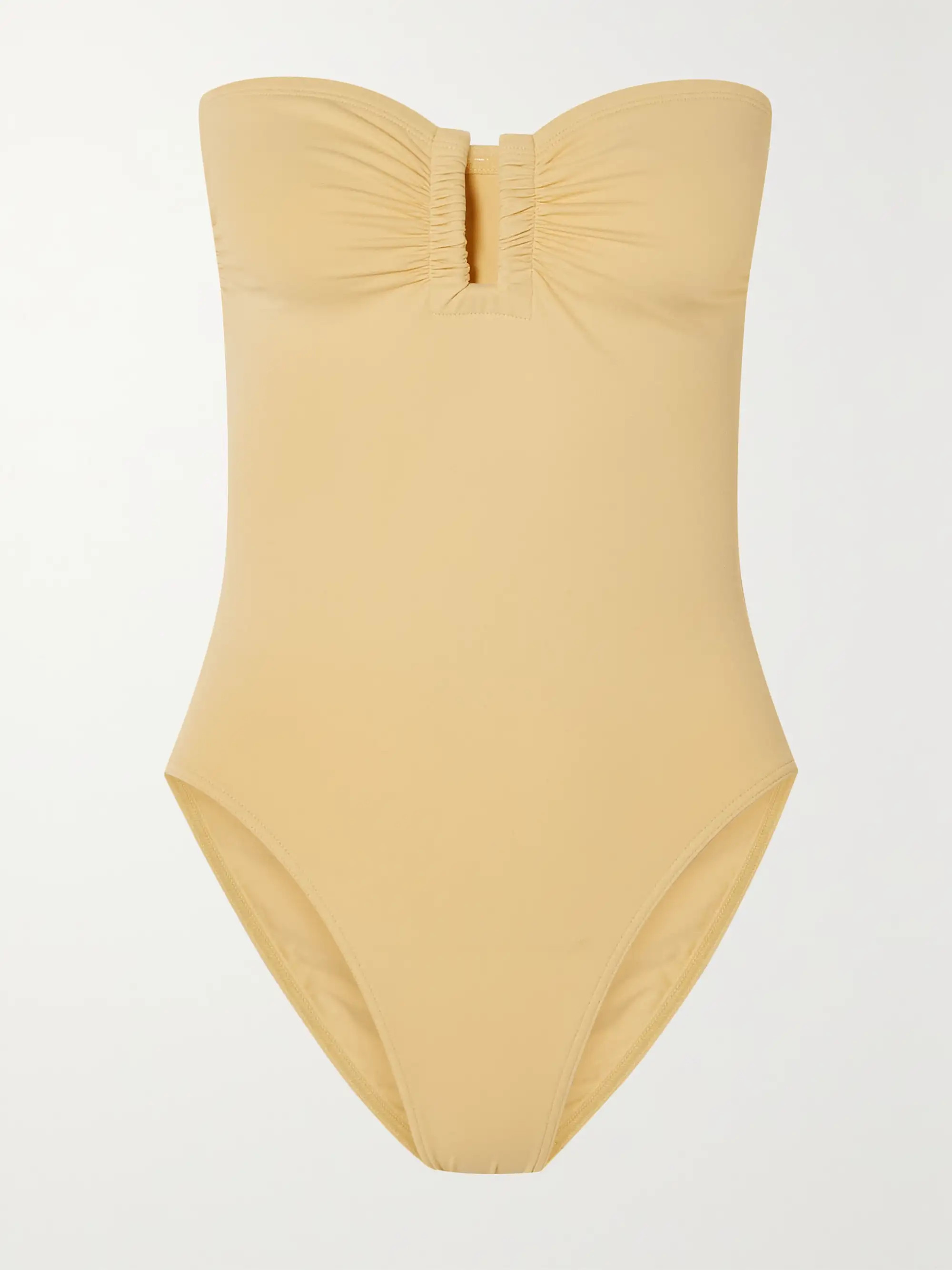 Les Essentiels Cassiopée bandeau swimsuit | NET-A-PORTER (UK & EU)