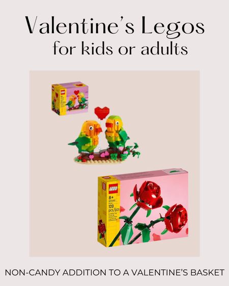 Looking for non-candy gifts for Valentine’s Day?? These adorable LEGO sets not only are great for kids or adults, they are a perfect activity for a cold February day!

#LTKkids #LTKSeasonal #LTKfindsunder50
