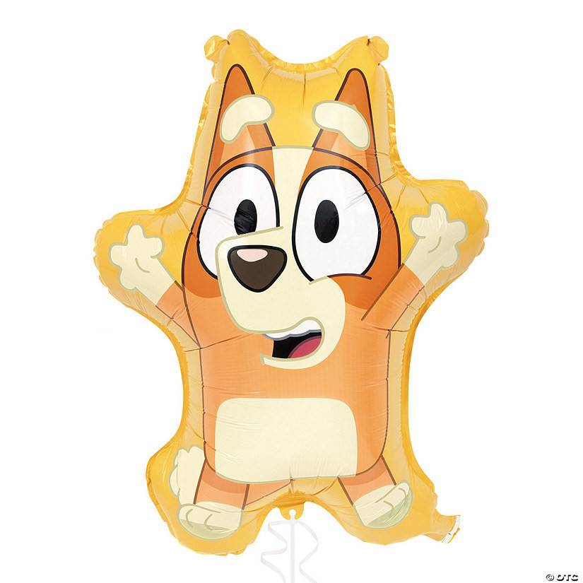 25" Bluey™ Jumbo Bingo-Shaped Inflatable Mylar Balloon | Oriental Trading Company