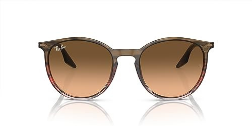 Ray-Ban RB2204 Sunglasses, Striped Brown Gradient Red/Pink Gradient Black, 51 mm | Amazon (US)