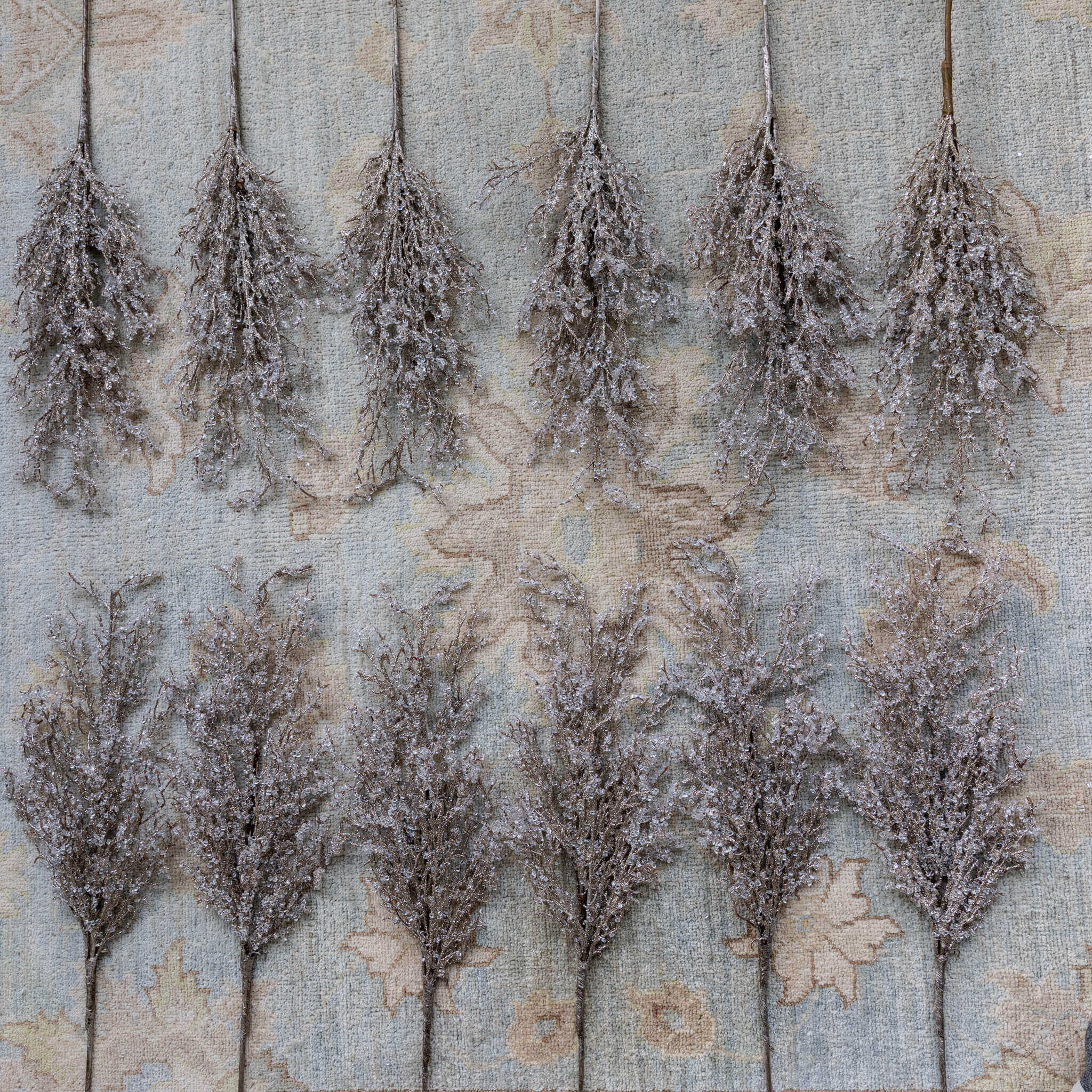 Golden Frosted Picks (12 Pack) | King of Christmas