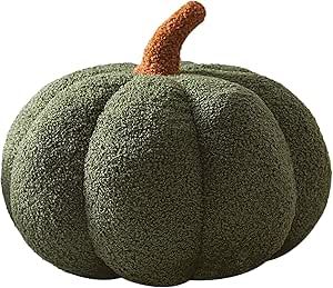 Plush Pumpkin Pillow Pumpkin Throw Pillows, Halloween Decorative Pillows Ball Pillow Stuffed Pump... | Amazon (US)