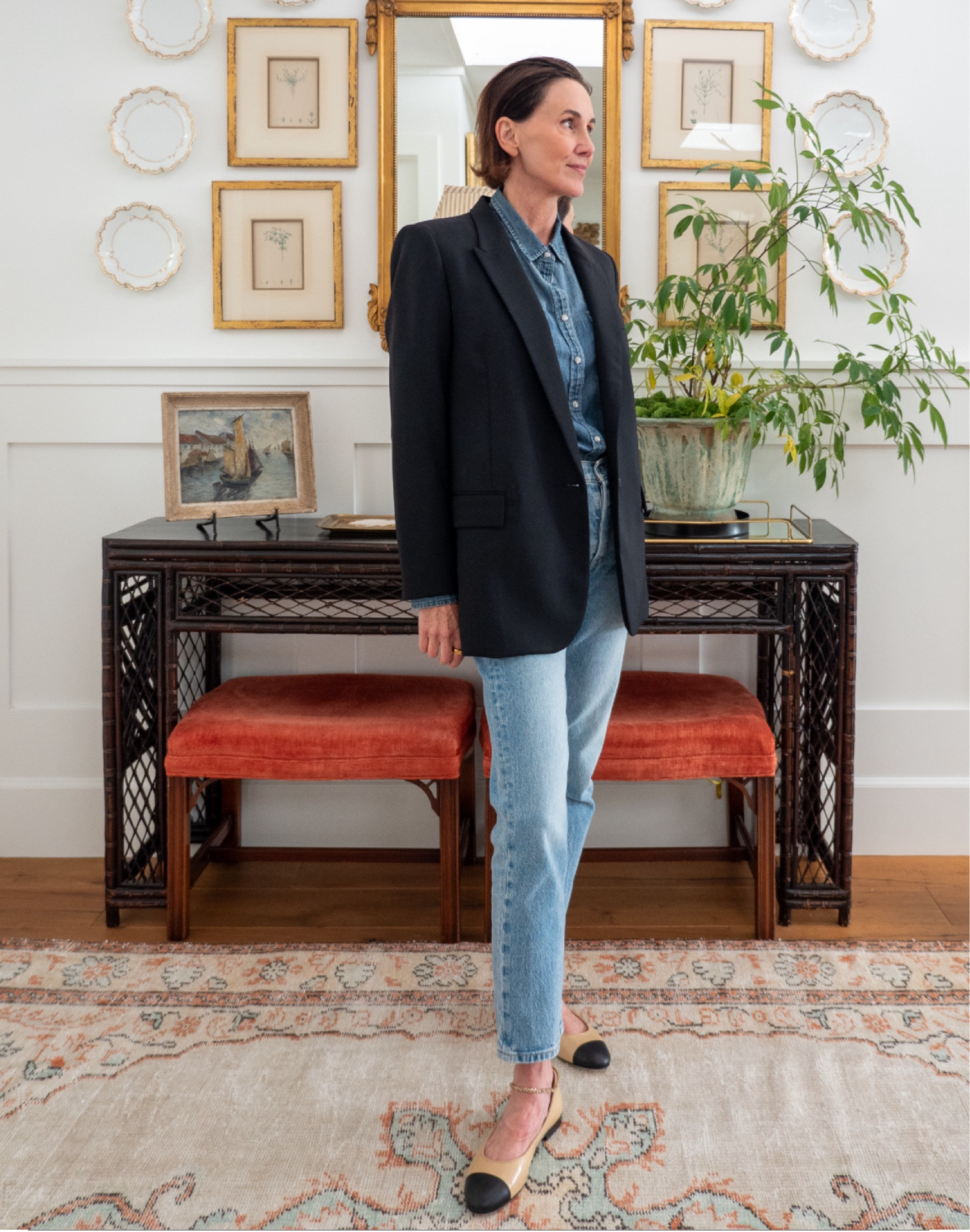 Denim + Denim gets dressed up with a black blazer. All closet essentials for me.

#LTKSaleAlert #LTKStyleTip #LTKSeasonal