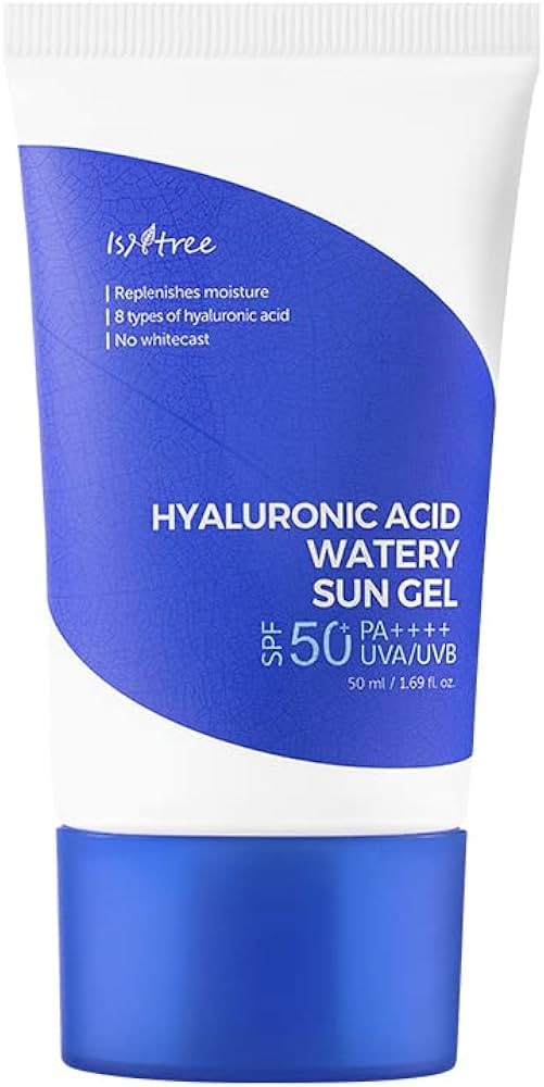 ISNTREE Hyaluronic Acid Watery Sun Gel 50ml 1.69 fl.oz 50+ PA++++ | Replenishes moisture | 8 type... | Amazon (US)