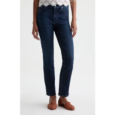 AG Mari Slim Straight Leg Jeans in Concerto at Nordstrom, Size 27 | Nordstrom