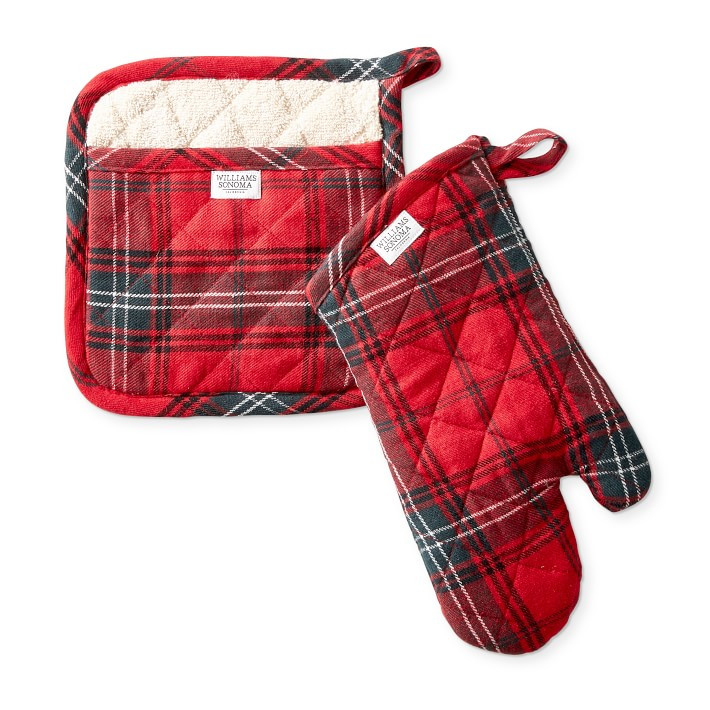 Classic Tartan Oven Mitt & Potholder Set | Williams-Sonoma