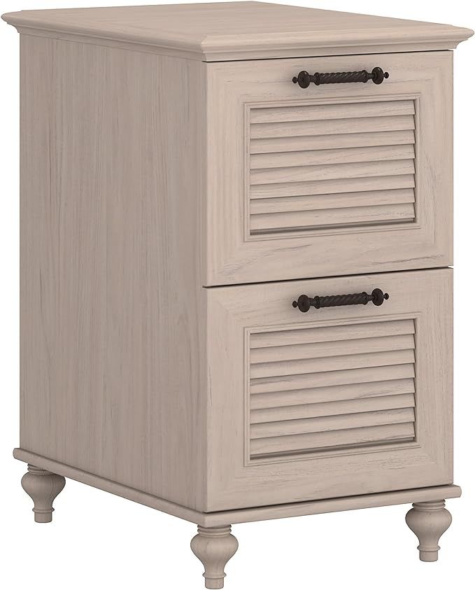 Bush Furniture Kathy Ireland Home Volcano Dusk 2 Drawer File Cabinet, Driftwood Dreams | Amazon (US)