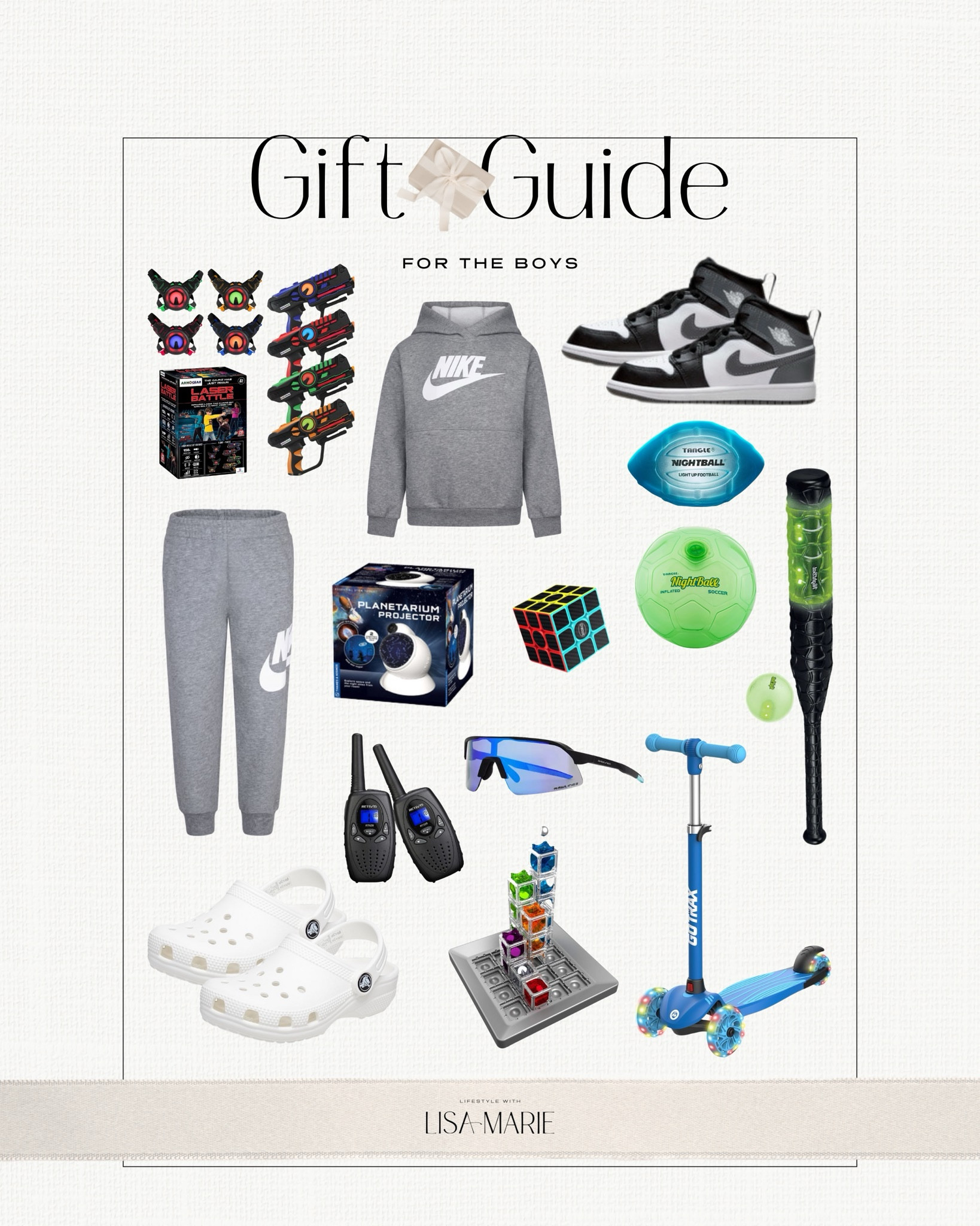 Holiday gift guide for boys. Tween boy holiday present ideas. Son gift ideas. Gift ideas for teenage boys. Gift ideas for boys. 

#LTKGiftGuide #LTKCyberWeek #LTKHoliday