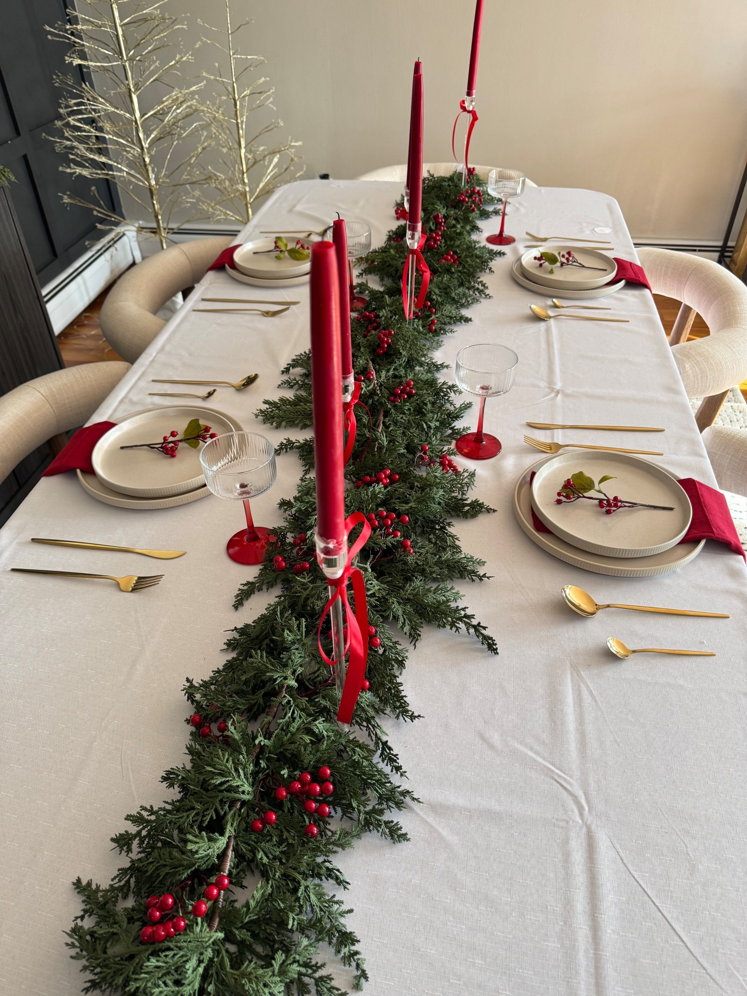 Night view in the dining room… where cozy meets simplicity. 🥰🥰🥰.

 Can you believe only 6 days until Christmas 🥹🎄✨

#LTKSeasonal #LTKGiftGuide #LTKHoliday