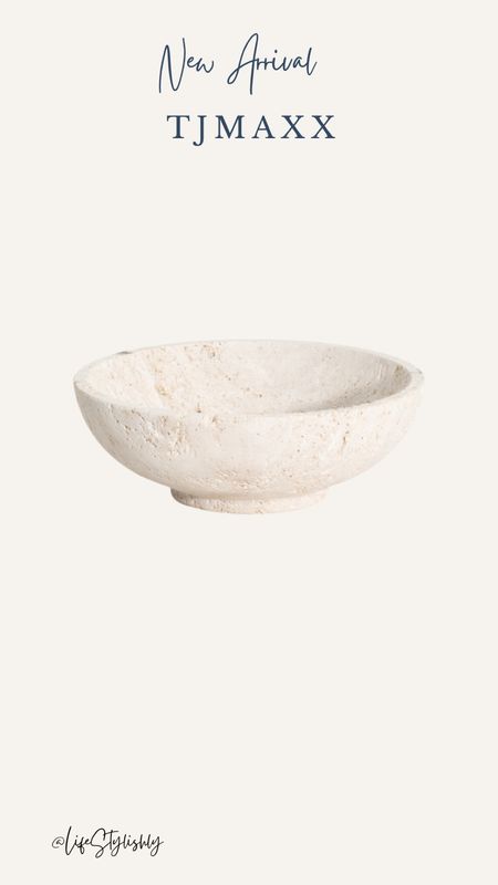 Stone bowl TJAMXX