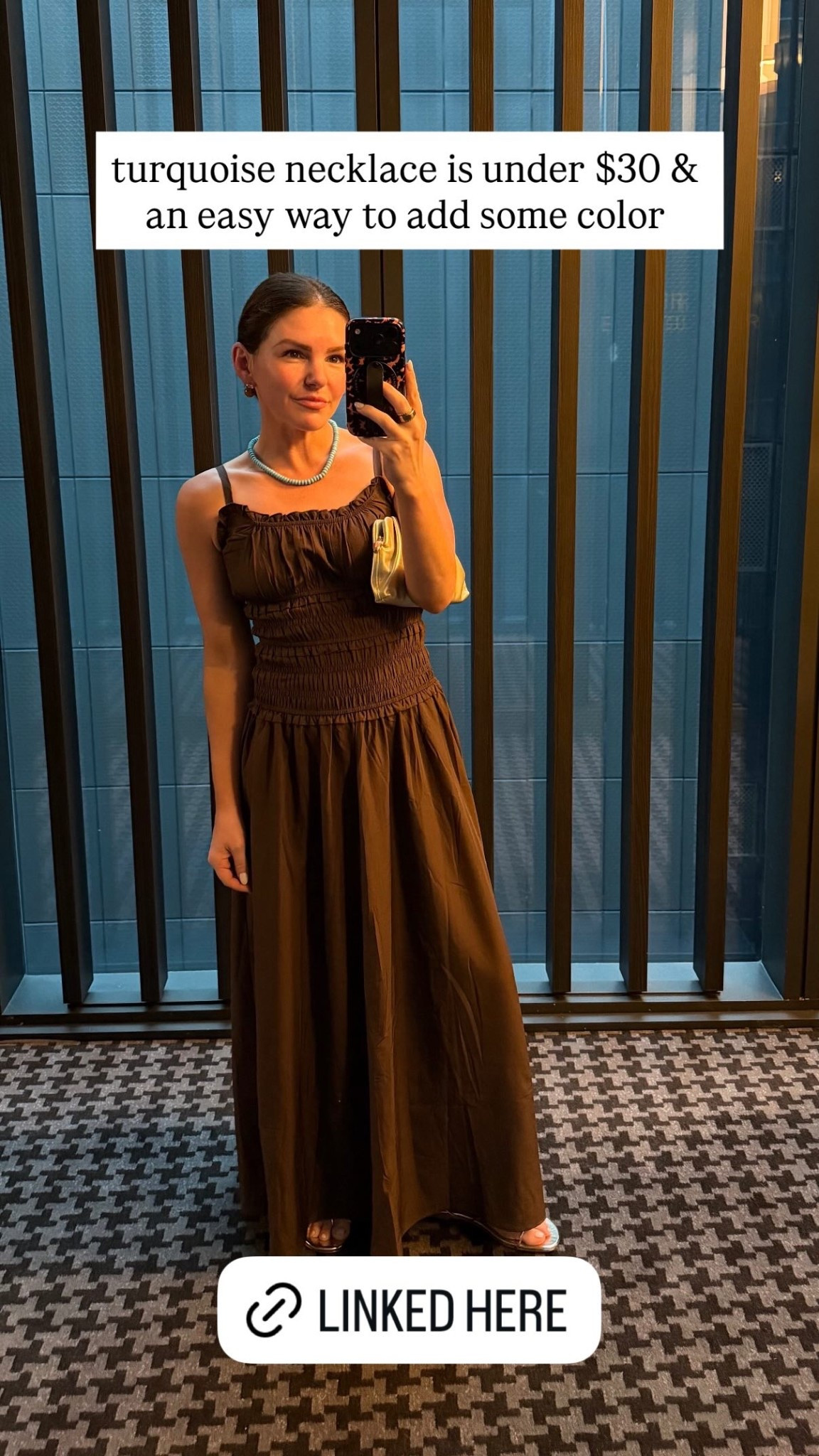 turquoise necklace is under $30 & an easy way to add some color

#LTKspringtrends #LTKootd #LTKdayinmylife