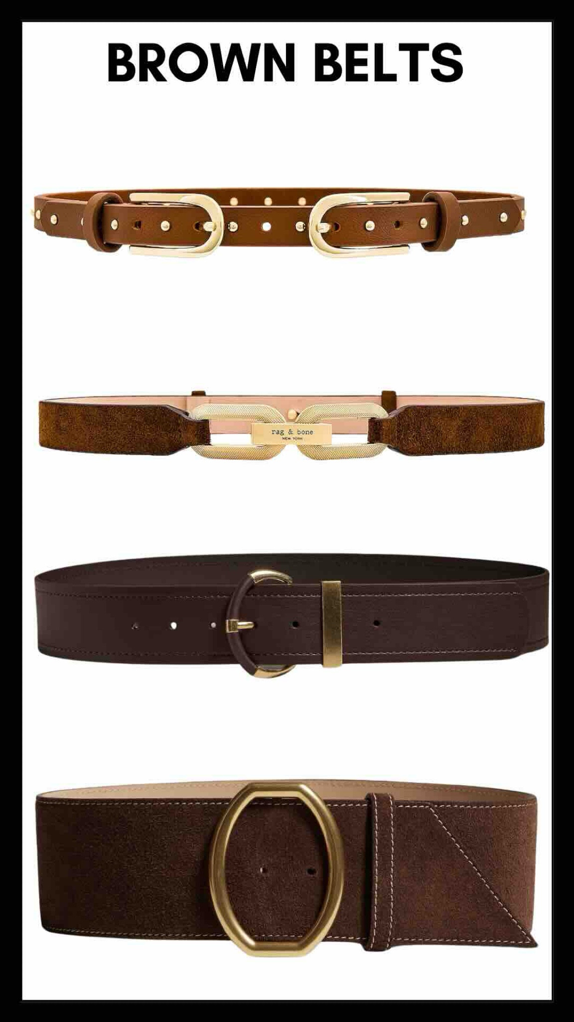 Brown belts we love 🤎🤎

#LTKworkwear #LTKstyletip #LTKSeasonal