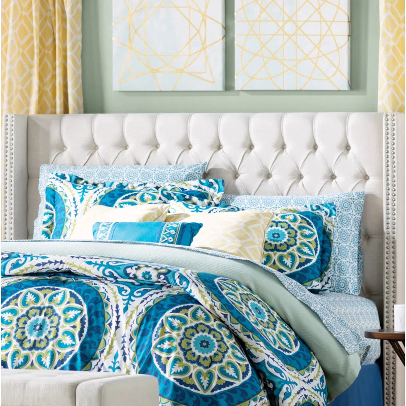 Candice Upholstered Wingback Headboard | Wayfair North America