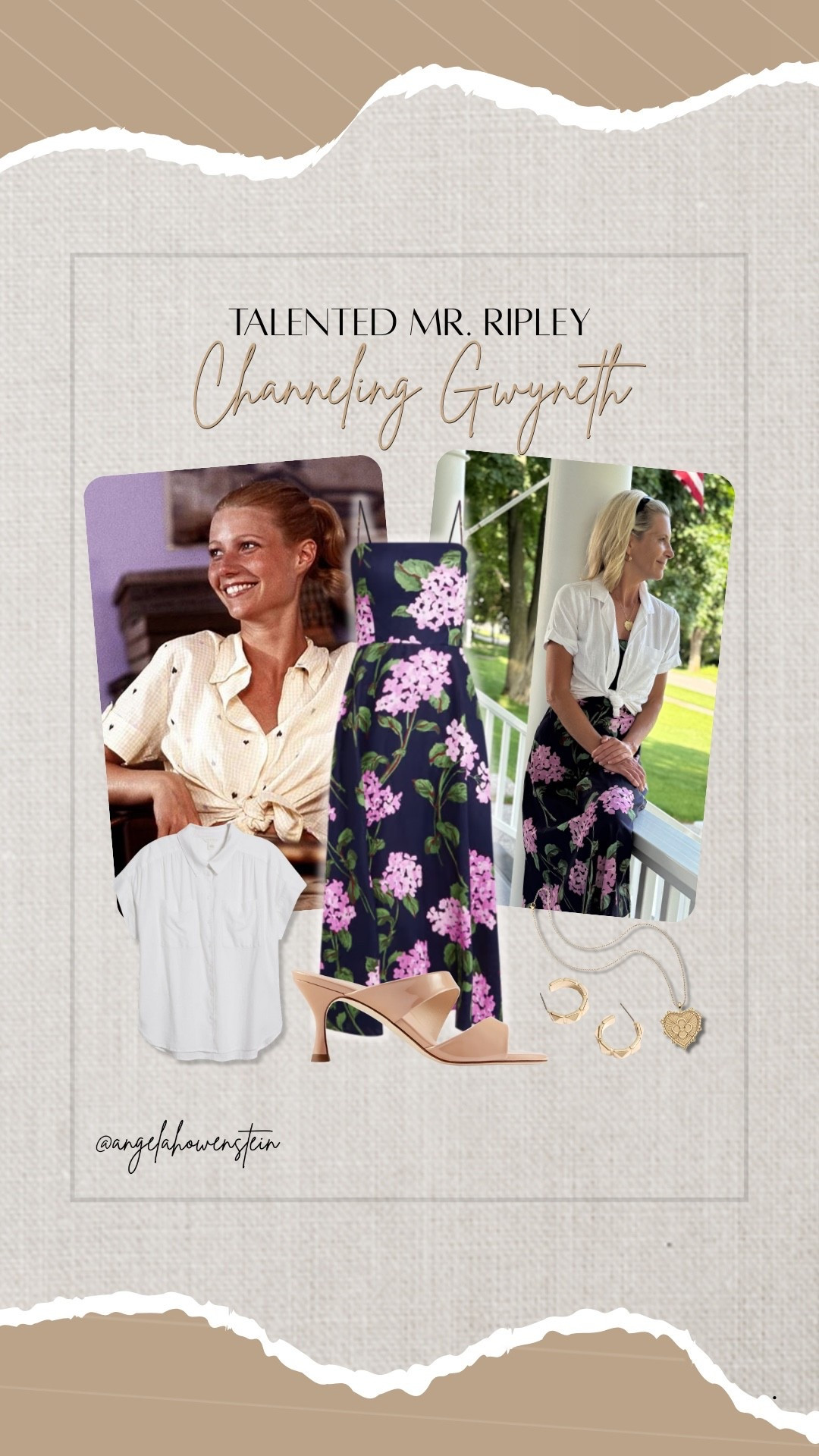 In my Gwyneth in Italy era (minus the yacht).

gwyneth paltrow style, talented mr ripley fashion, 90s outfit inspo, neutral style, summer outfit, classic fashion, timeless outfit, coastal style, linen outfit, vintage look

#LTKOver40 #LTKShoeCrush #LTKStyleTip