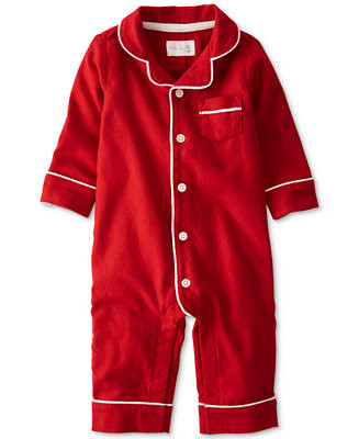 Baby Organic Cotton Coat-Style One-Piece Pajamas | Macy's