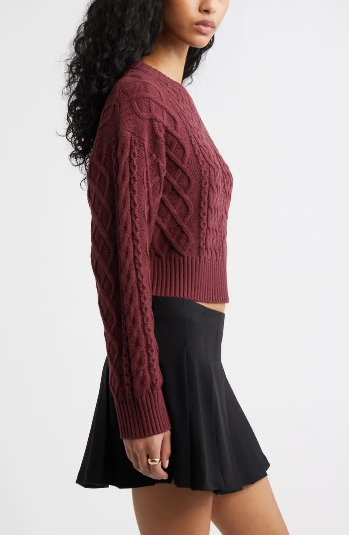Cable Pullover Sweater | Nordstrom