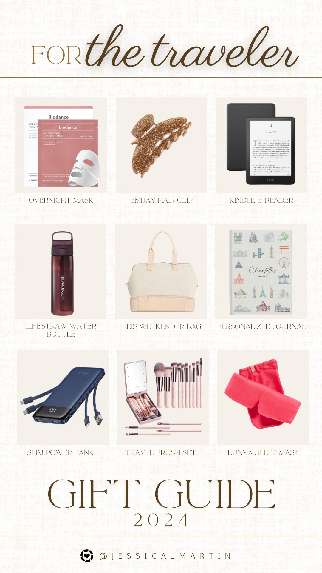 Gift guide for the traveler 

Husband, wife, best friend, brother, sister, mom, dad, holidays, Christmas, gifts

#LTKSeasonal #LTKHoliday #LTKGiftGuide